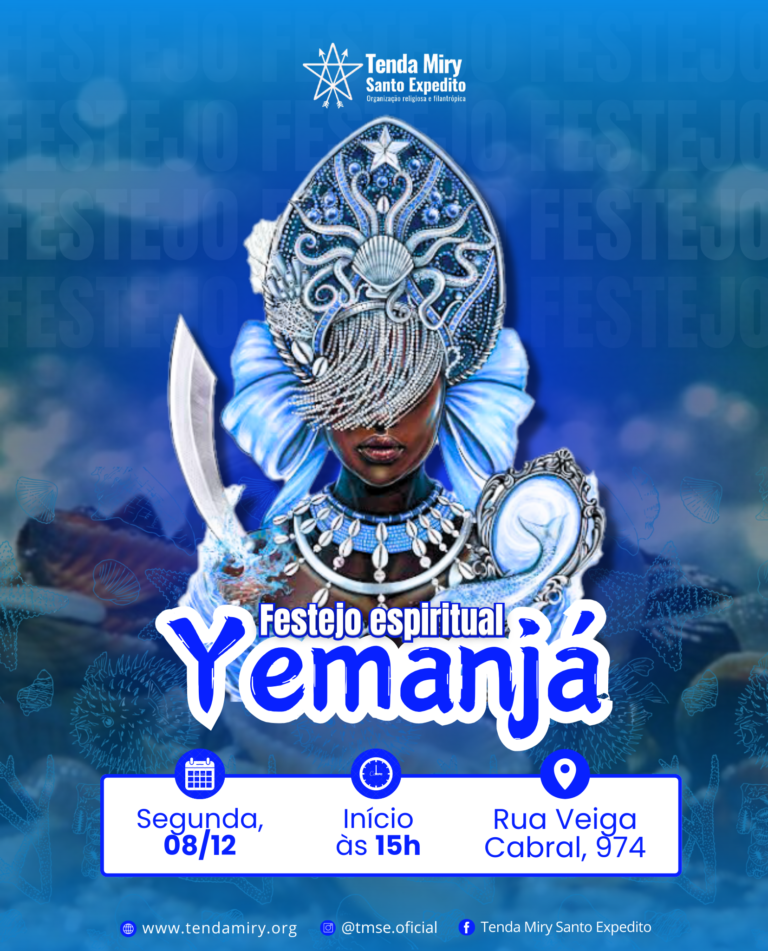 Salve a força das águas!