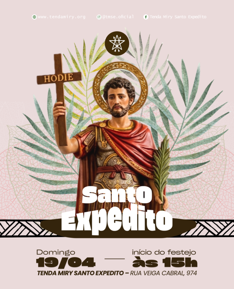 Festejo espiritual | Santo Expedito – 2026